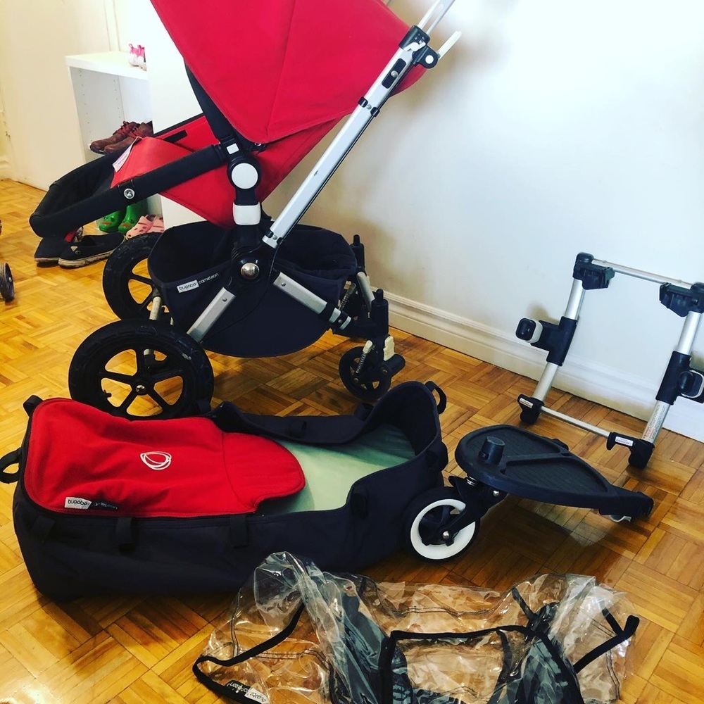 Bugaboo chameleon stroller and accessories